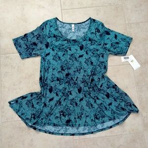 LuLaRoe Disney Frozen Perfect Tee Olaf Snowman XL